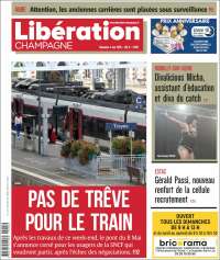 Portada de Libération Champagne (Francia)