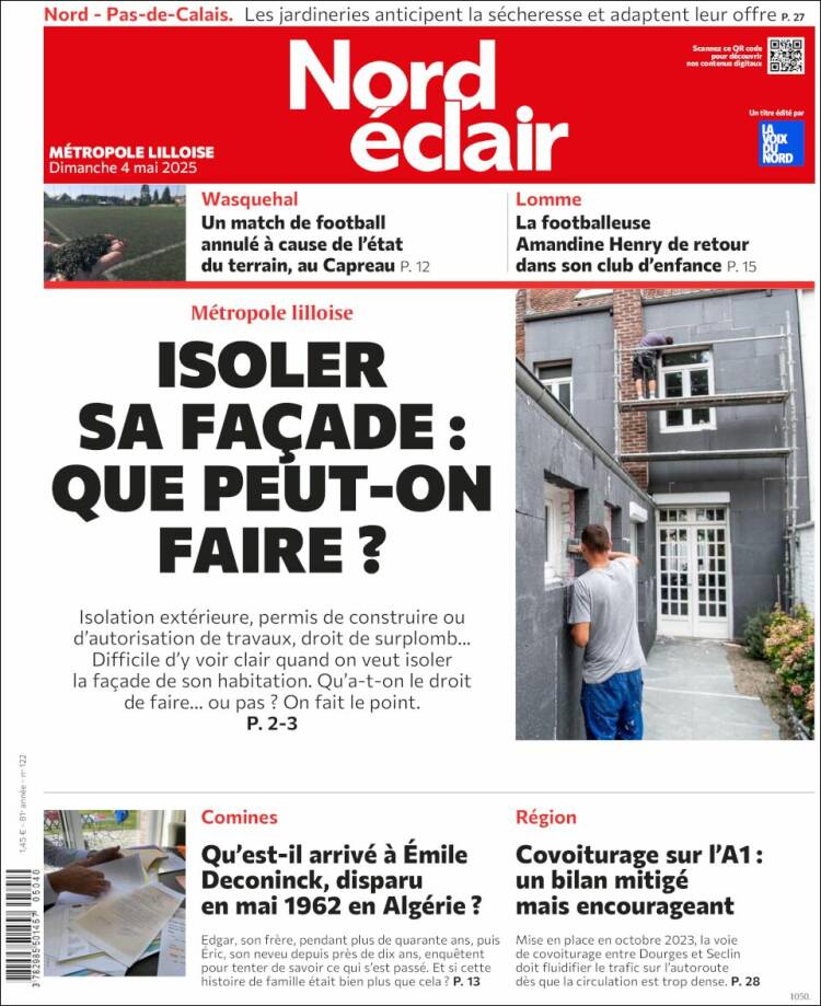 Portada de Nord Éclair (Francia)