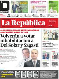 Portada de La Republica (Perú)