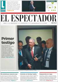 Portada de El Espectador (Colombia)