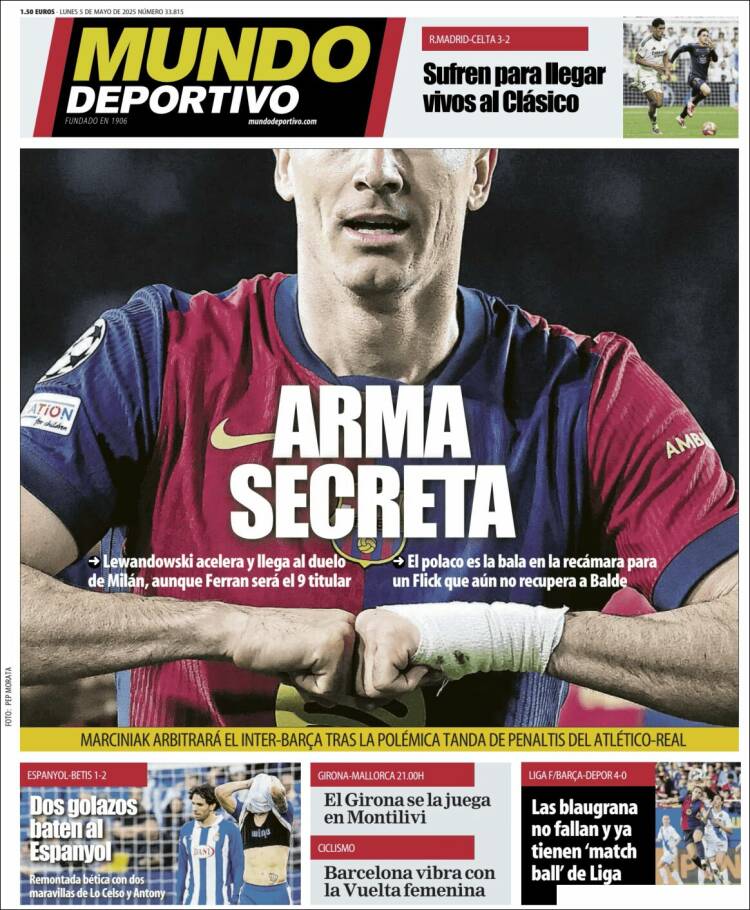 Portada de El Mundo Deportivo (España)