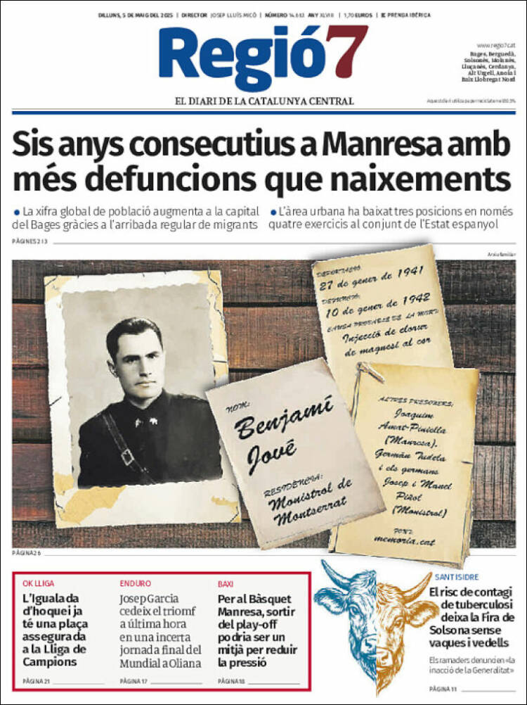 Portada de Regio7 (España)