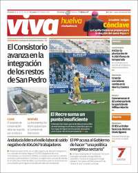 Portada de Viva Huelva (España)