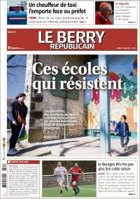 Portada de Berry Republicain (Francia)