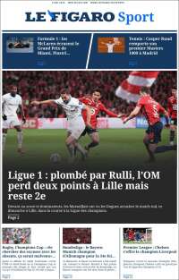 Portada de Le Figaro Sport (Francia)