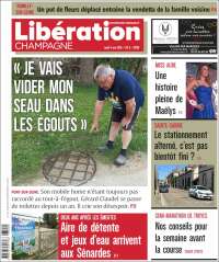 Portada de Libération Champagne (Francia)