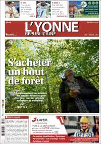 Portada de L'Yonne-Républicaine (Francia)