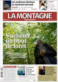 Portada de La Montagne (Francia)