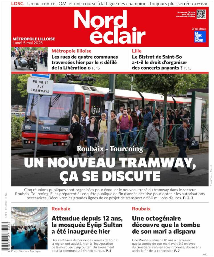 Portada de Nord Éclair (Francia)