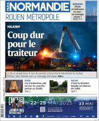 Portada de Paris Normandie (Francia)