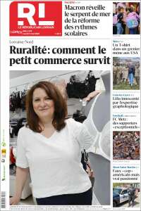 Portada de Le Republicain Lorrain (Francia)