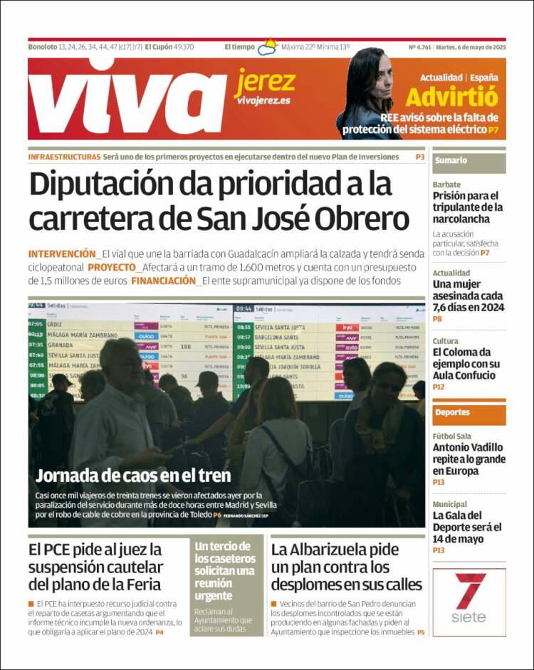 Portada de Información - Jerez (España)