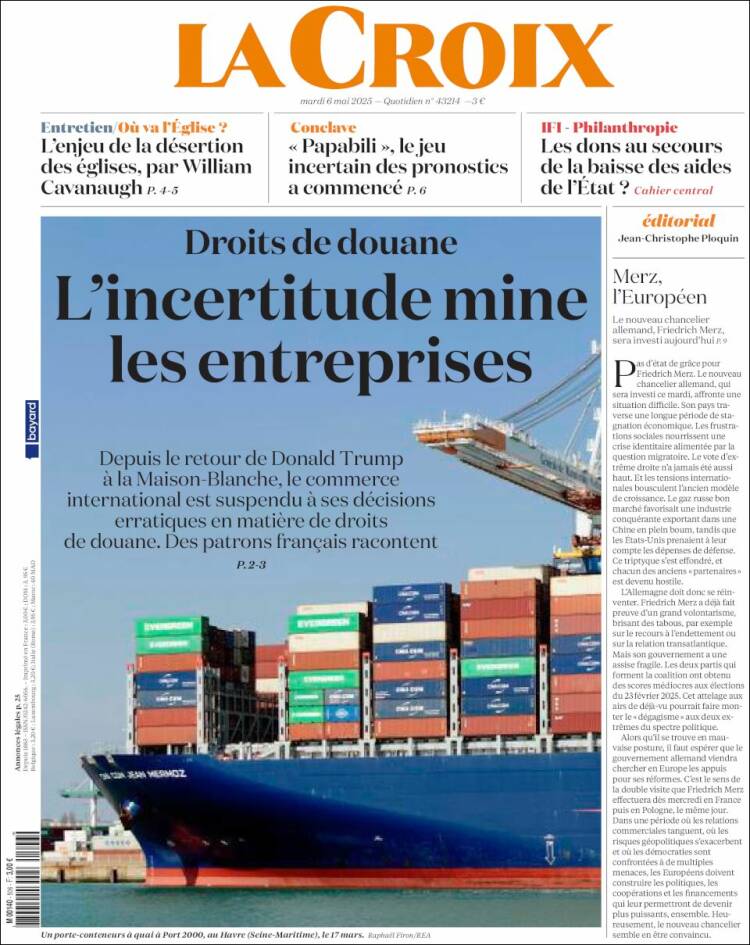 Portada de La Croix (France)