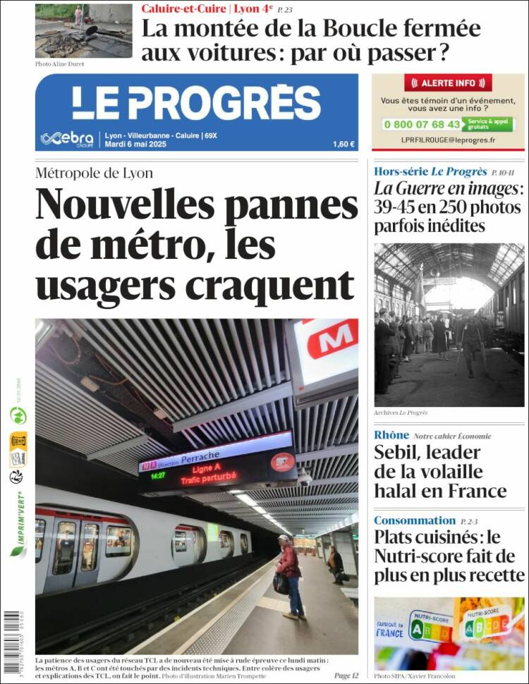Portada de Progres de Fecamp (Francia)