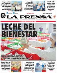 Portada de La Prensa (México)