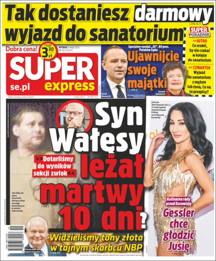 Portada de Super Express (Poland)