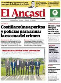 Portada de El Ancasti (Argentina)