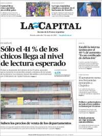 Portada de La Capital - Rosario (Argentina)