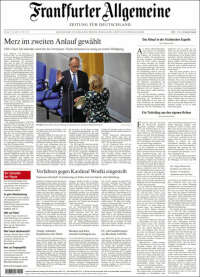 Portada de Frankfurter Allgemeine (Germany)