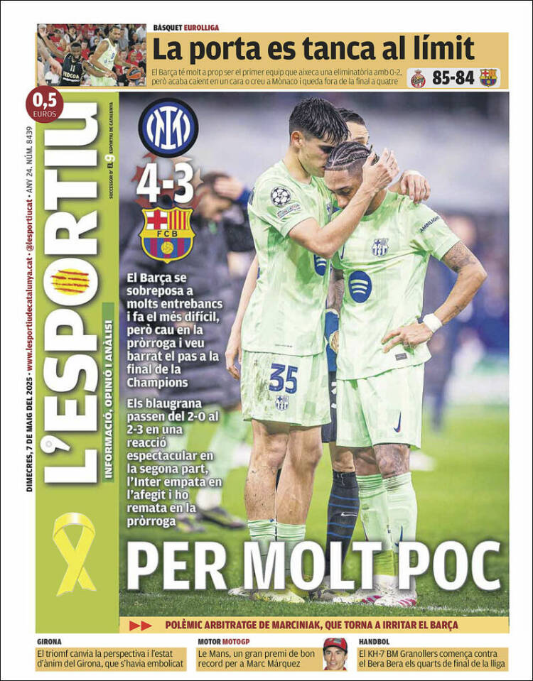 Portada de L'Esportiu (España)