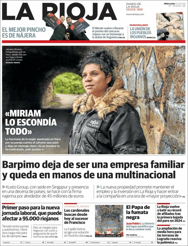 Portada de La Rioja (España)