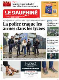 Portada de Le Dauphiné Libéré (France)