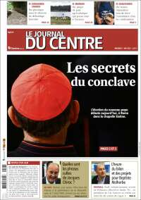 Portada de Le Journal du Centre (France)