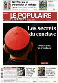Portada de Le Populaire du Centre (France)