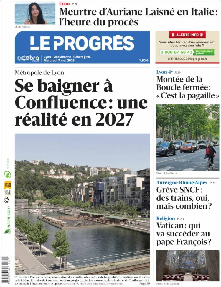 Portada de Progres de Fecamp (Francia)
