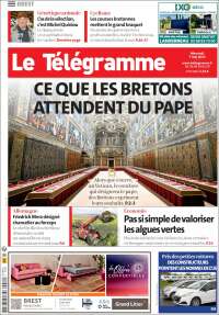 Portada de Télégramme (France)