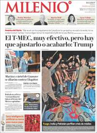 Portada de Milenio (Mexico)