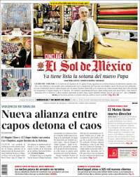 Portada de El Sol de México (Mexico)