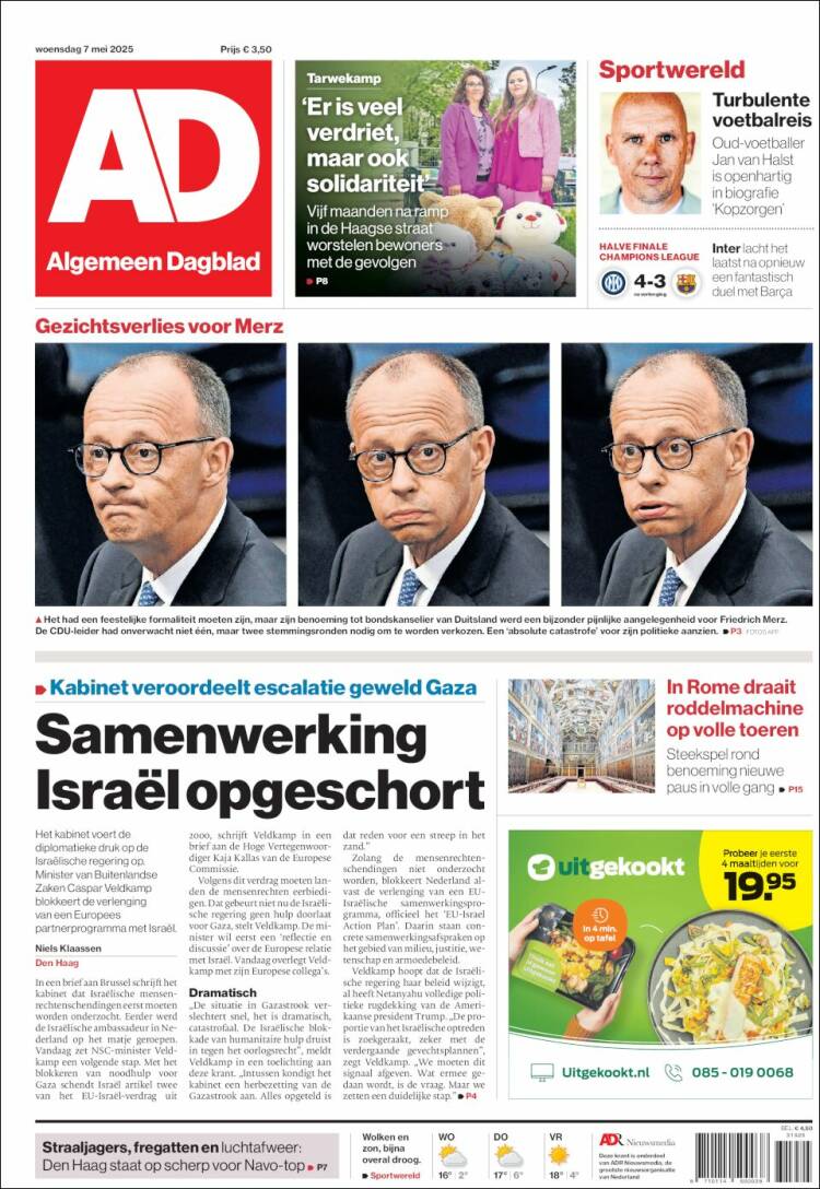 Portada de AD (Pa&iacute;ses Bajos)