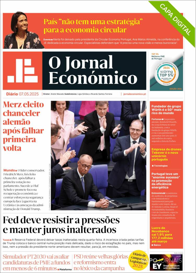 Portada de Oje (Portugal)