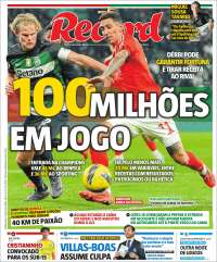 Portada de Record (Portugal)
