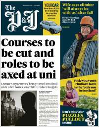Portada de The Press and Journal (United Kingdom)