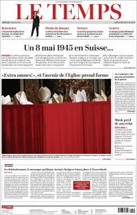 Portada de Le Matin (Switzerland)