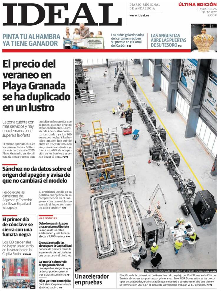 Portada de Ideal (España)