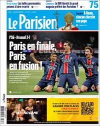Portada de Le Parisien (Francia)