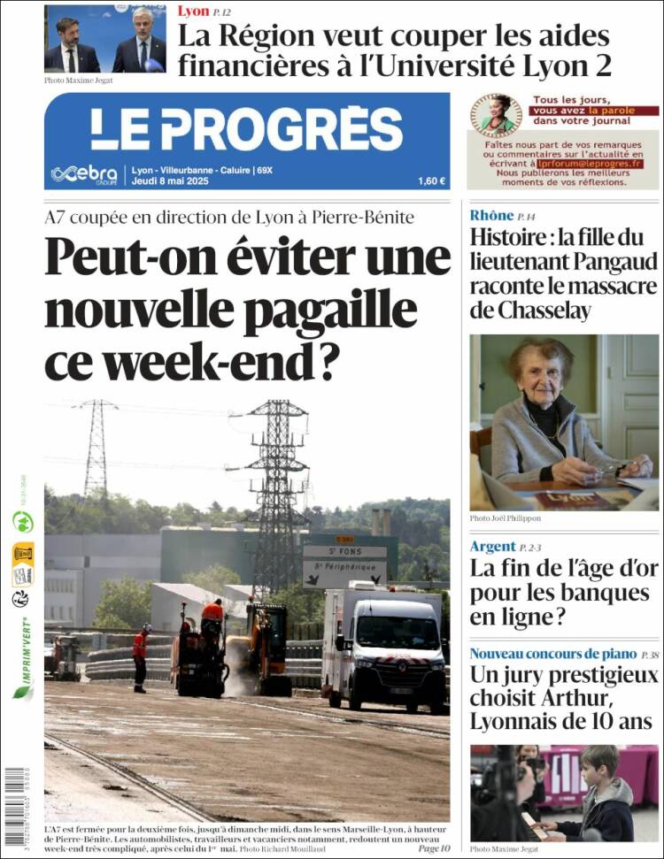 Portada de Progres de Fecamp (Francia)