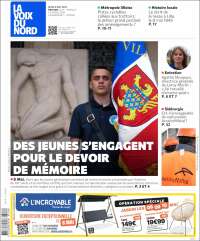 Portada de La Voix du Nord (France)