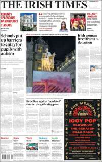 Portada de Irish Times (Ireland)