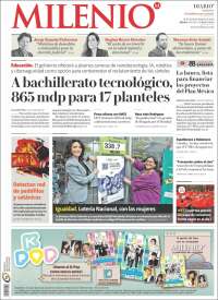 Portada de Milenio (Mexico)