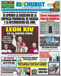 Portada de El Chubut (Argentina)
