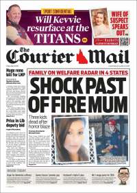 Portada de The Courier-Mail (Australia)