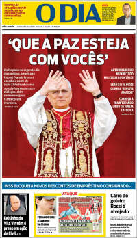 Portada de O Dia (Brasil)
