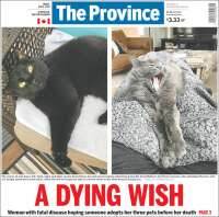 Portada de The Province (Canada)