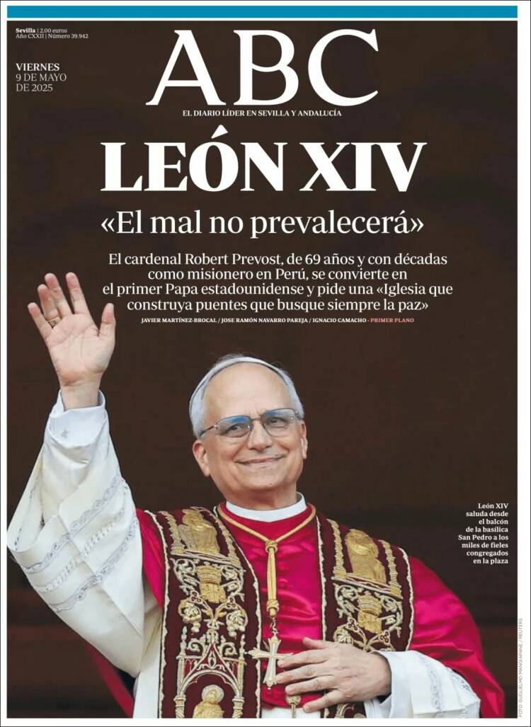 Portada de ABC - Sevilla (España)