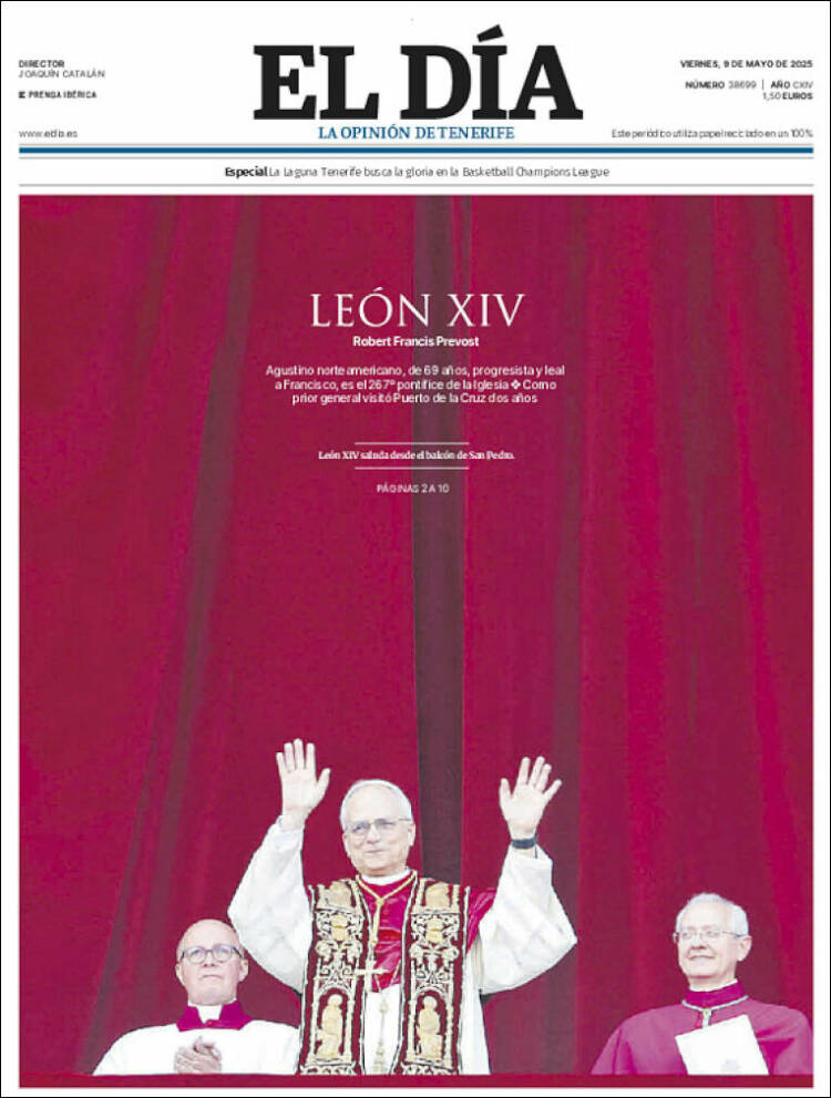 Portada de El Día (Spain)