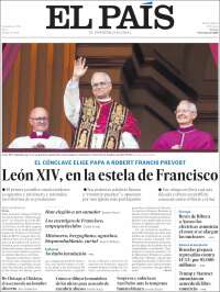 Portada de El País (Spain)